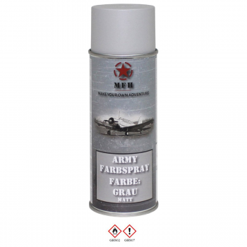 Farbspray grau matt, 400 ml