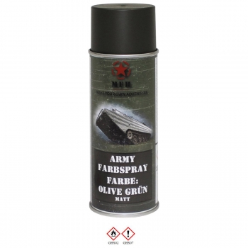 Farbspray oliv matt, 400 ml