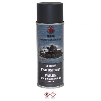 Farbspray WH panzergrau matt, 400 ml